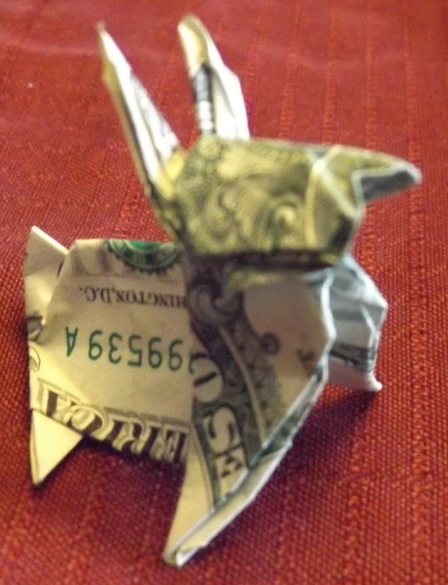 Joshua's-Origami-Folded-$1-Bills